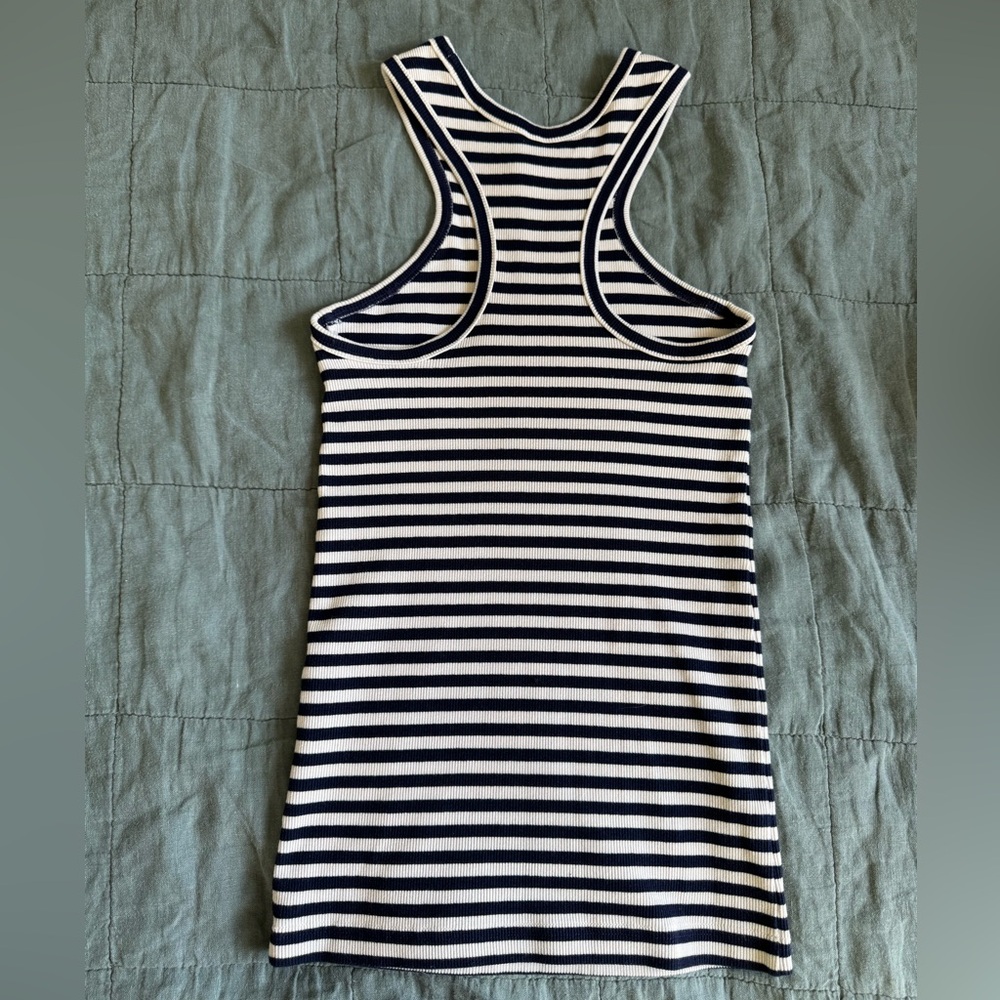 ARKET Ribbed Tank Top – Striped - Picture 6 of 11